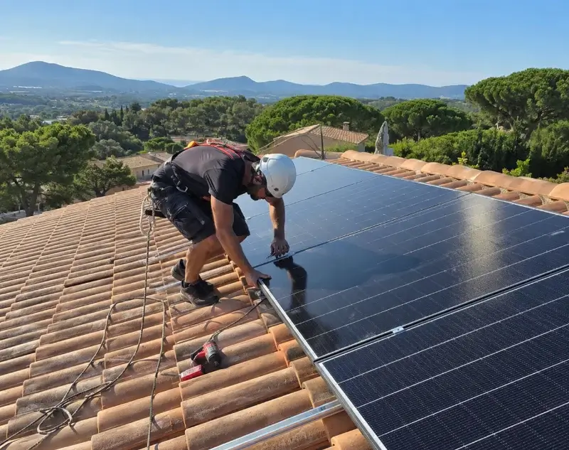 Installateur panneaux solaires Limalonges — pose photovoltaïque sur toiture